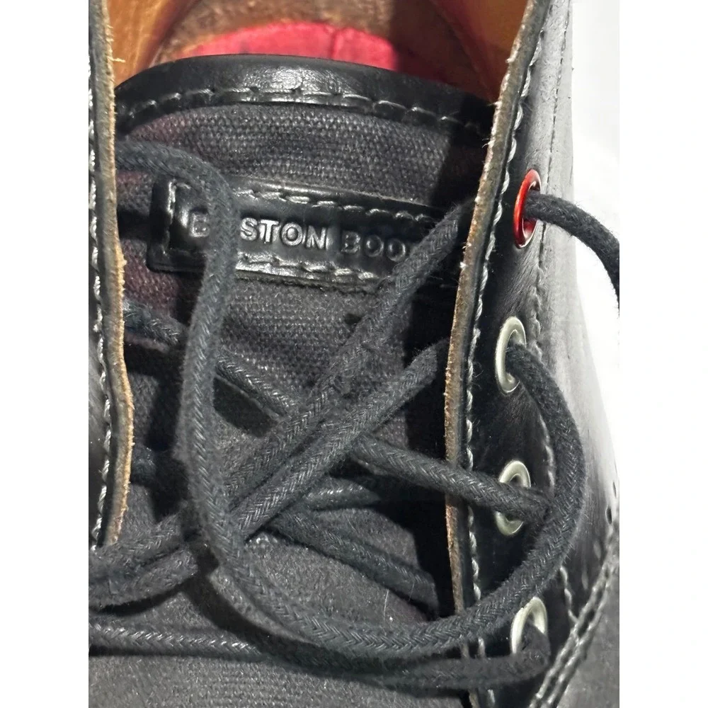 Boston Boot Co Mens Black two tone Leather Wingtip Chukka Boots Sz 8.5 urban